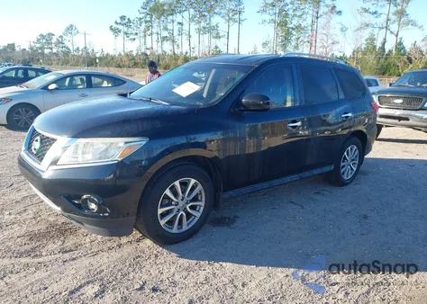 2016 Nissan Pathfinder S from USA, damaged, VIN 5N1AR2MN7GC642070